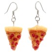 pizza earrings
